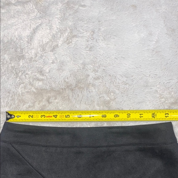Mango Black Pencil Mini Skirt Asymmetrical Workwear - Picture 5 of 6